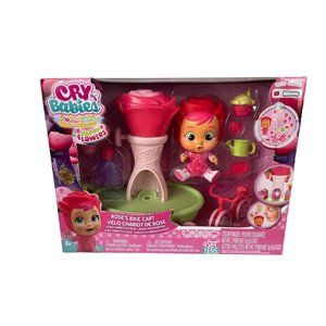 CRY BABIES Magic Tears Rose's Bike Cart Happy Flowers, Age 3+